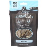 Vital Essentials, Vital Cat, высушенное сублимацией лакомство для кошек, пескарь, 0,5 унц. (14,2 г)