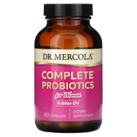 Dr. Mercola, Комплексные пробиотики для женщин, 180 капсул