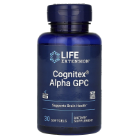 Life Extension, Cognitex, альфа-ГФХ, 30 капсул