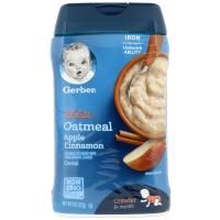 Gerber, Lil' Bits, Oatmeal Cereal, Crawler, 8+ Months, Apple Cinnamon, 8 oz (227 g)