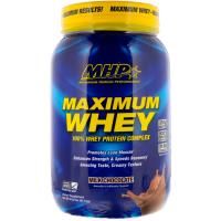 Maximum Human Performance, LLC, Сывороточная белковая смесь Maximum Whey, молочный шоколад, 2,02 ф. (917,5 г)