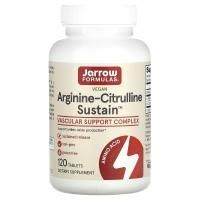 Jarrow Formulas, Arginine-Citrulline Sustain, 120 таблеток