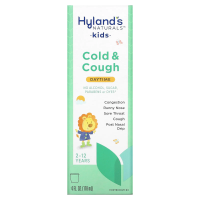 Hyland's Naturals, 4 Kids Cold 'n Cough, для приема днем, от 2 до 12 лет, 118 мл (4 ж. унц.)