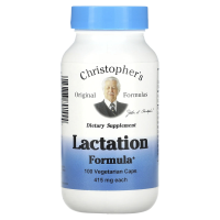 Christopher's Original Formulas, Lactation Formula, 460 мг, 100 растительных капсул