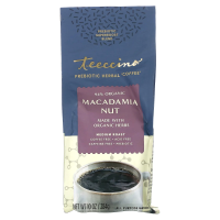 Teeccino, Prebiotic Herbal Coffee, Medium Roast, Caffeine Free, Macadamia Nut, 10 oz (284 g)