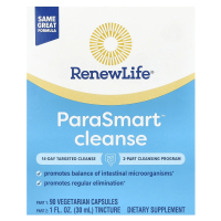 Renew Life, ParaSmart Cleanse, средство для очищения организма за 14 дней, 2 части