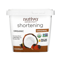 Nutiva, Organic Shortening, оригинальная смесь красного пальмового и кокосового масел, 15 унций (425 г)