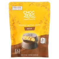 ChocZero, Milk Chocolate Peanut Butter Cups, 3 oz