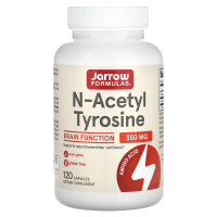 Jarrow Formulas, N-ацетил тирозин, 350 мг, 120 капсул