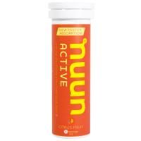 Nuun, Активные, натуральные таблетки для приготовления напитков, усиленные электролитом, цитрус, 10 таблеток