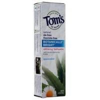 Tom's Of Maine, Растительная зубная паста ярко отбеливающая с мятой 4,7 унции