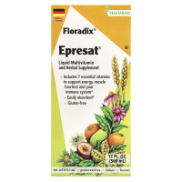 Gaia Herbs, Floradix, Epresat, жидкая растительная добавка, 500 мл (17 жидк. Унций)