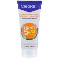 Clearasil, Stubborn Acne Control, 5-in-1 Exfoliating Wash,  6.78 fl oz (200 ml)