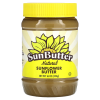 SunButter, Натуральное твердое масло из подсолнечника, 16 унц. (454 г)