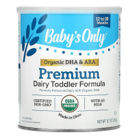 Nature's One, Baby's Only Organic, формула для младенцев, ДГК и арахидоновая кислота, молочный продукт, 12,7 унц. (360 г)
