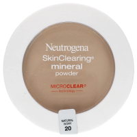 Neutrogena, Очищение кожи, минеральная пудра, натуральная слоновая кость 20, 0,38 унции (11 г)