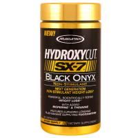 Hydroxycut, Комплекс для снижения веса без стимуляторов нового поколения, SX-7, черный оникс, 80 капсул