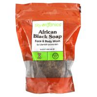 Sky Organics, 100% Pure African Black Soap Block, 16 oz (454 g)