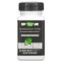 Nature's Way, Ginkgold Eyes, 60 таблеток