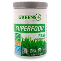 Greens Plus, Organics Superfood, Необработанный продукт, 8,5 унц. (240 г)