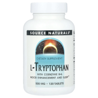 Source Naturals, L-триптофан с коэнзимом B-6, 120 таблеток