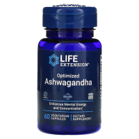 Life Extension, Оптимизированный экстракт ашвагандха, 60 капсул