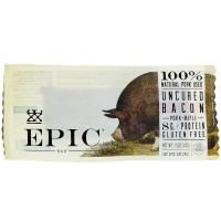 Epic Bar, Батончик с незасоленным беконом, свининой + кленом, 12 батончиков, 1,5 унции (43 г) каждый