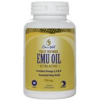 Emu Gold, Полностью рафинированное ультра активное масло Эму, 750 мг, 90 мягких гелевых капсул