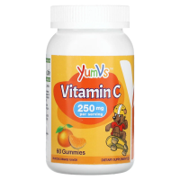 YumVs, Kids, Vitamin C, Delicious Orange, 250 mg, 60 Gummies