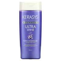 Kerasys, Фиолетовый кондиционер Advanced Ultra Shine, для светлых волос, 200 мл