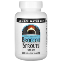 Source Naturals, экстракт ростков брокколи, 125 мг, 120 таблеток