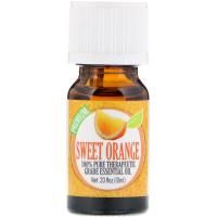 Healing Solutions, На 100% чистое эфирное масло терапевтического качества, сладкий апельсин, 10 мл