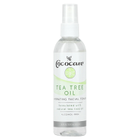 Cococare, Увлажняющий тоник для лица, без спирта, масло чайного дерева, 118 мл (4 жидк. Унции)