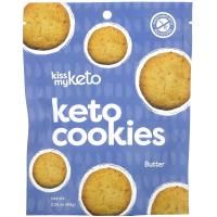 Kiss My Keto, Keto Cookies, сливочное масло, 64 г (2,25 унции)