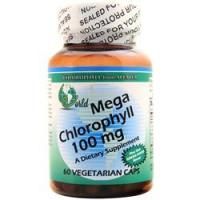 World Organic, Мега хлорофилл (100 мг) 60 вег капсул