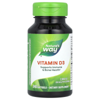 Nature's Way, Витамин D3, 2000 МЕ, 240 гелевых капсул