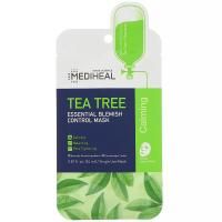 Mediheal, Маска для устранения дефектов, «Зеленый чай», 5 шт. по 24 мл