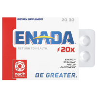 ENADA, Кофермент заряжающий энергией, Mojo, 20 мг, 30 пастилок