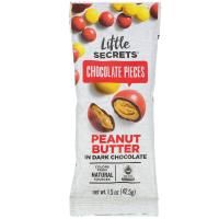 Little Secrets, Dark Chocolate Pieces, Peanut Butter, 1.5 oz (42.5 g)