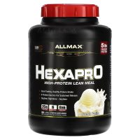 ALLMAX Nutrition, Hexapro, смесь из 6 протеинов ультрапремиального качества, французская ваниль, 2,27 кг (5 фунтов)
