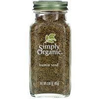 Simply Organic, Семена тмина, 85 г