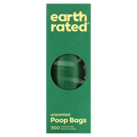 Earth Rated, Dog Waste Bags, Unscented , 300 Bags