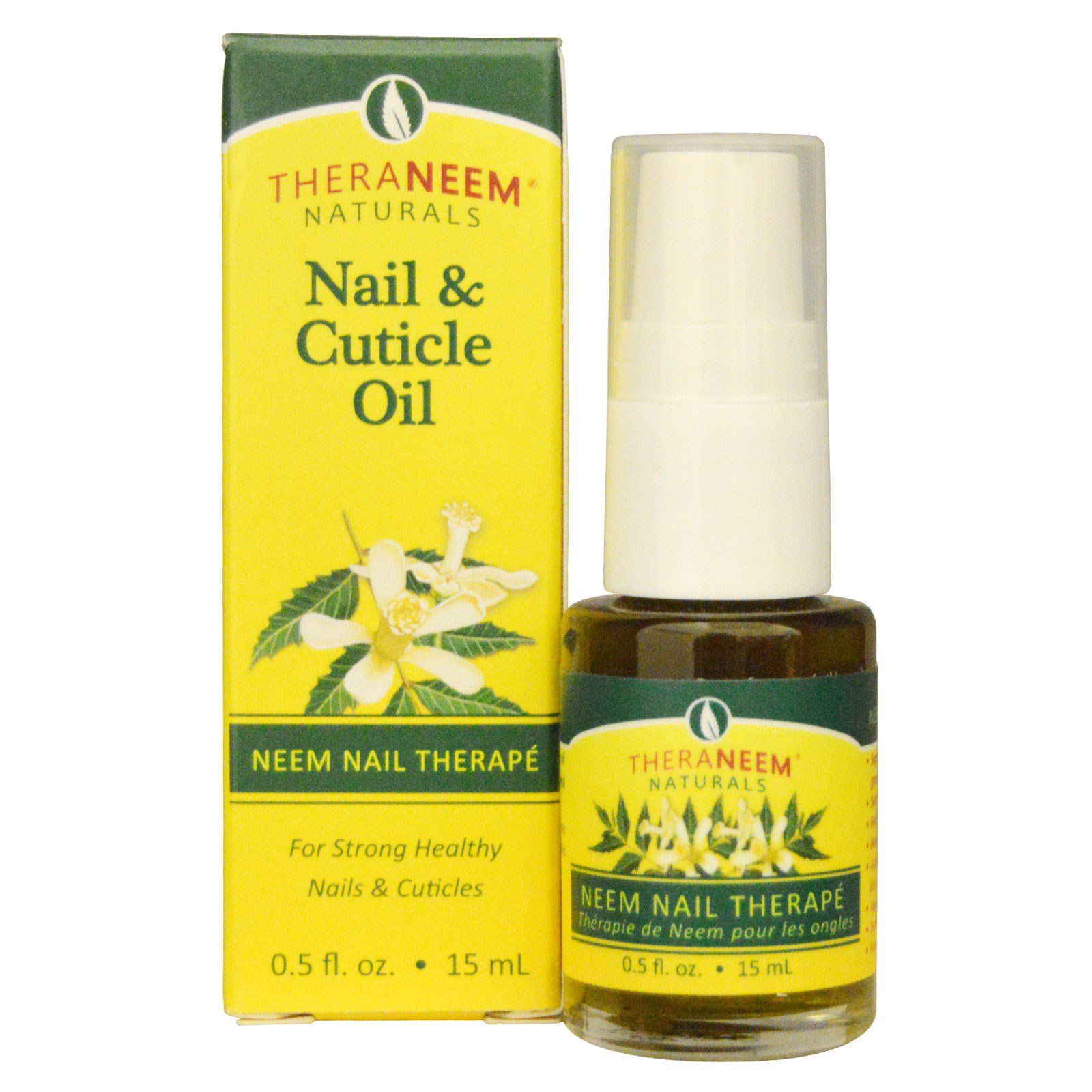Nail Cuticle Oil что это такое. Масло нима. Neem hand Oil для ногтей. Organix South, THERANEEM naturals, для детей.
