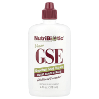 NutriBiotic, GSE экстракт зерен грейпфрута, жидкий концентрат, 4 жидких унций (118 мл)