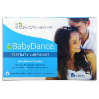 Fairhaven Health, Серия Isolove, BabyDance, интимная смазка для повышения фертильности, 6 одноразовых тюбиков и аппликаторов по 0,1 унции (3 г)
