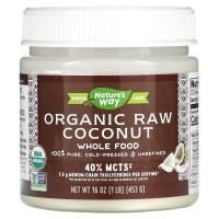 Nature's Way, Organic Raw Coconut Whole Food , 16 oz (454 g)