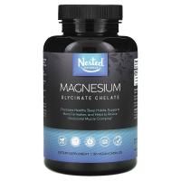 Nested Naturals, Магний, глицинат хелат, 120 веганских капсул
