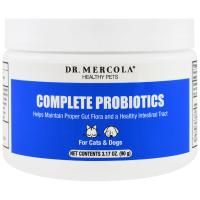 Dr. Mercola, Комплексные пробиотики, для кошек и собак, 3,17 унц. (90 г)