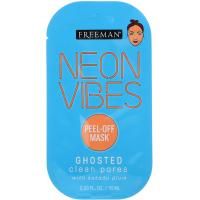 Freeman Beauty, Неоновая энергетика, Ghosted, маска для очищения пор, 0,33 ж. унц. (10 мл)