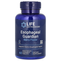 Life Extension, Защита пищевода, с натуральным ягодным вкусом, 60 жевательных таблеток